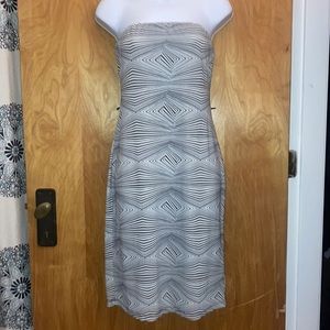 Black & White PS Per Sextion Strapless Dress Size Small Tube Top